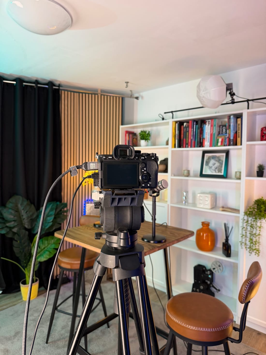 Caméra Sony reliée à la régie 4K